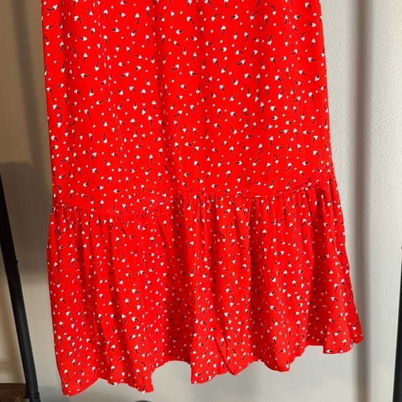 NWT Red Floral Sundress - Picture 7 of 9